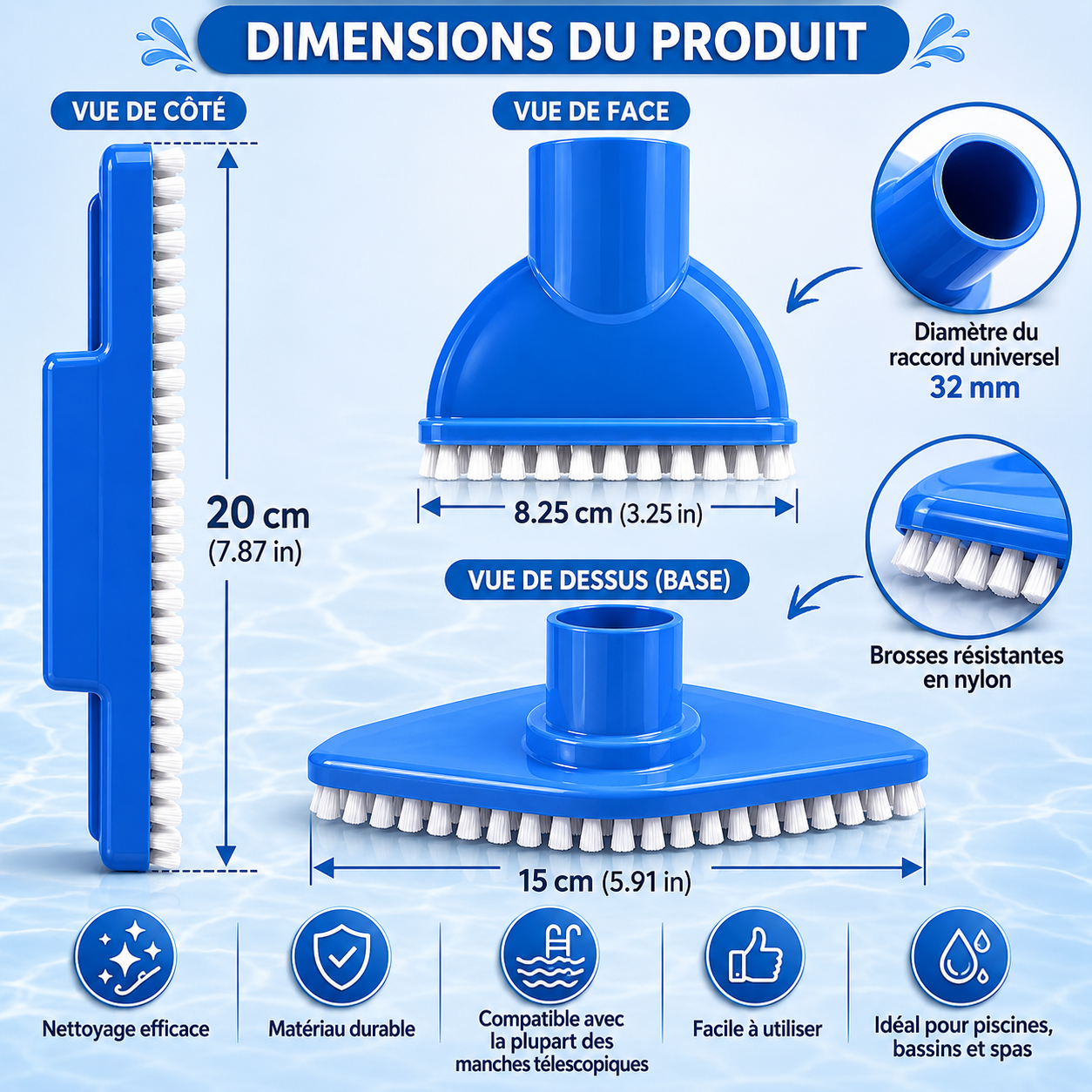 Aspirateur de piscine sans fil – Image 3