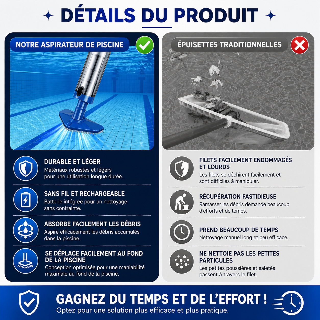 Aspirateur de piscine sans fil – Image 6