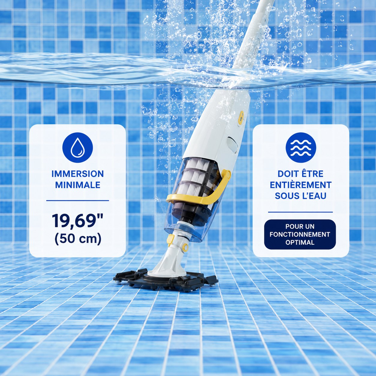 Aspirateur de piscine sans fil - Blossom – Image 6