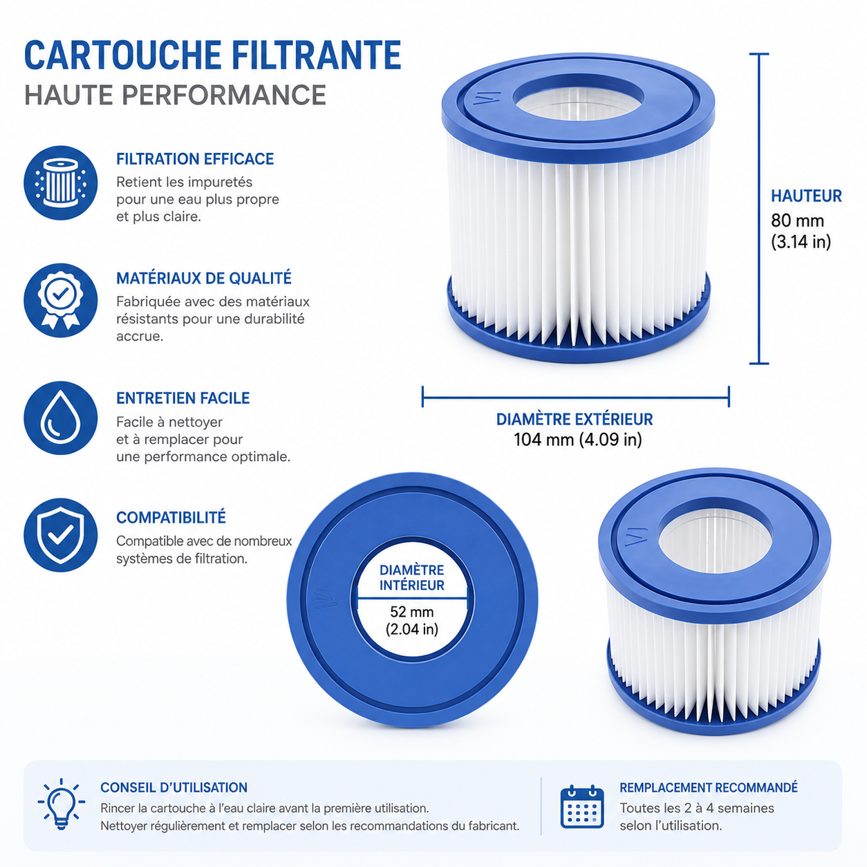 Filtres cartouche pour piscine – Image 5