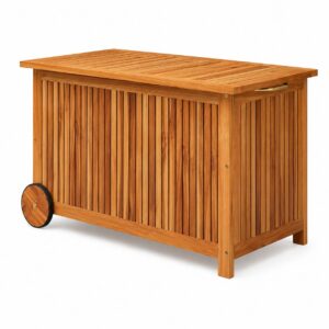 Coffre de rangement en bois
