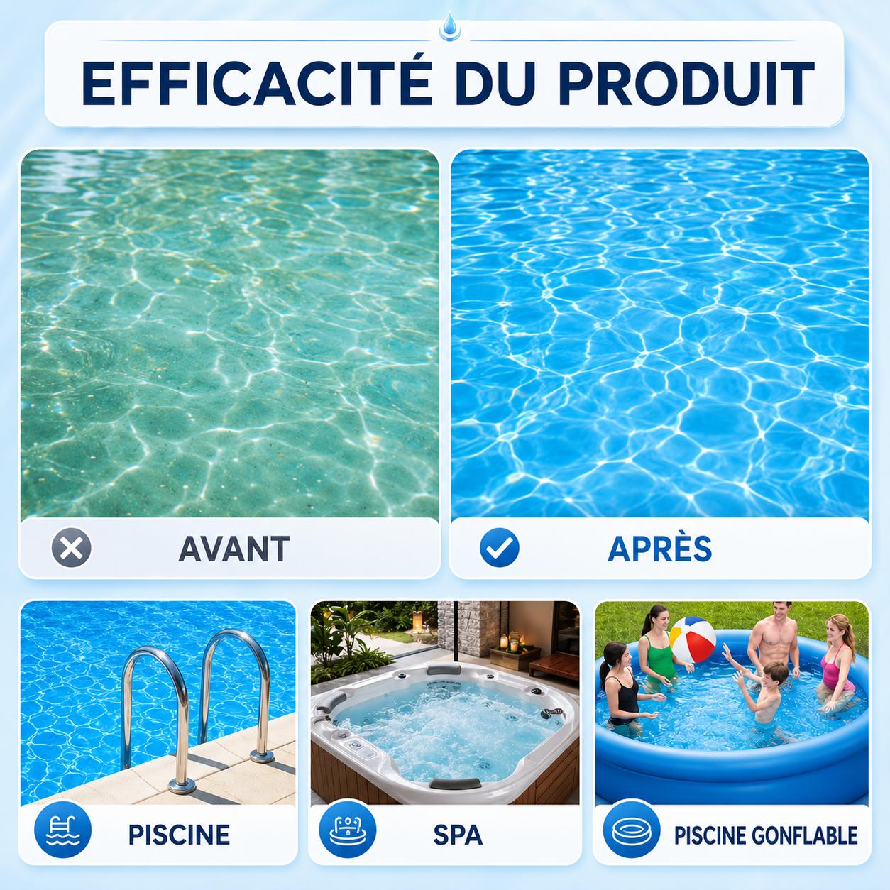 Comprimés de chlore pour piscine – Image 5